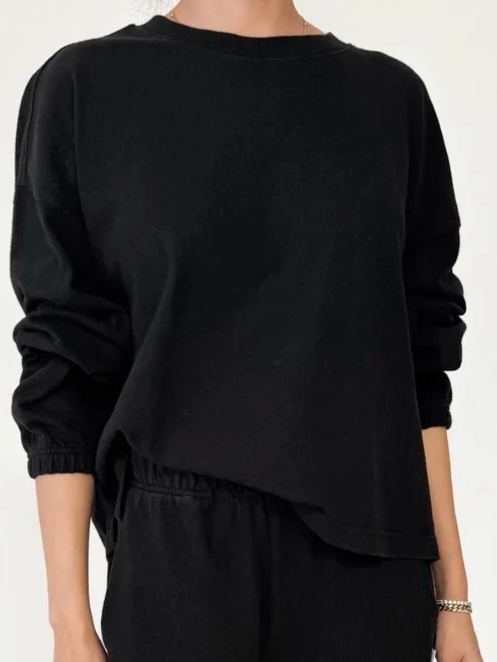 Le Bon Shoppe Naturelle Tee in Black